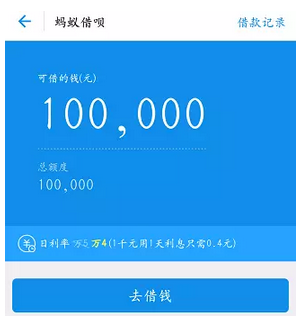 支付宝借呗10万,竟能让我借到百万!