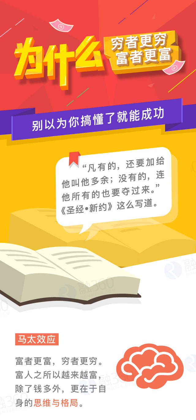 为什么穷着更穷,富者更富?让你豁然开朗的五大原因