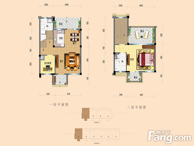 碧桂园九龙湾1室1厅1卫|57.00m2_房山楼盘户