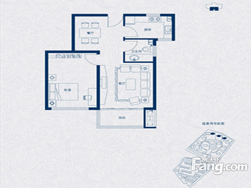 逸景湾5室2厅3卫|279.76m2_黄岛楼盘户型图 - 融360