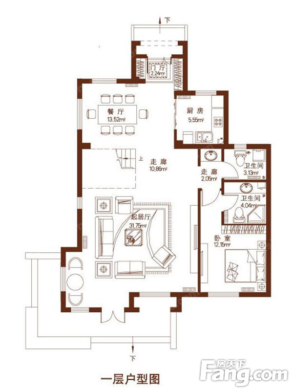 励骏华庭5室2厅4卫|509.15m2_东城楼盘户型图 - 融360