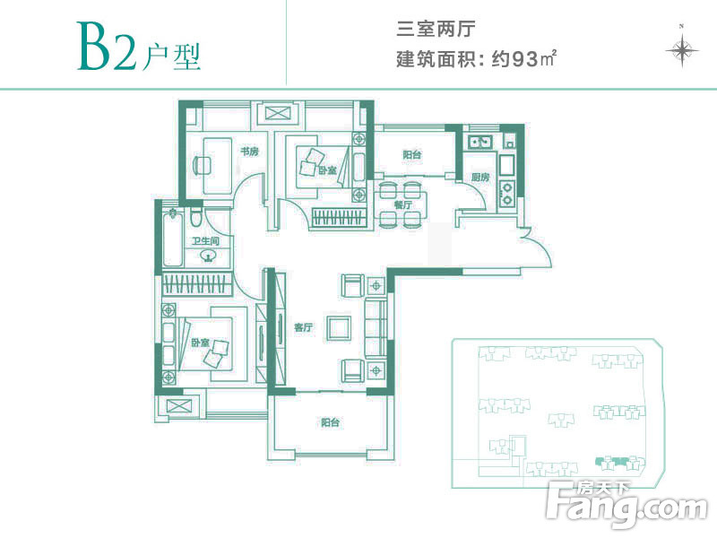 00m2户型图