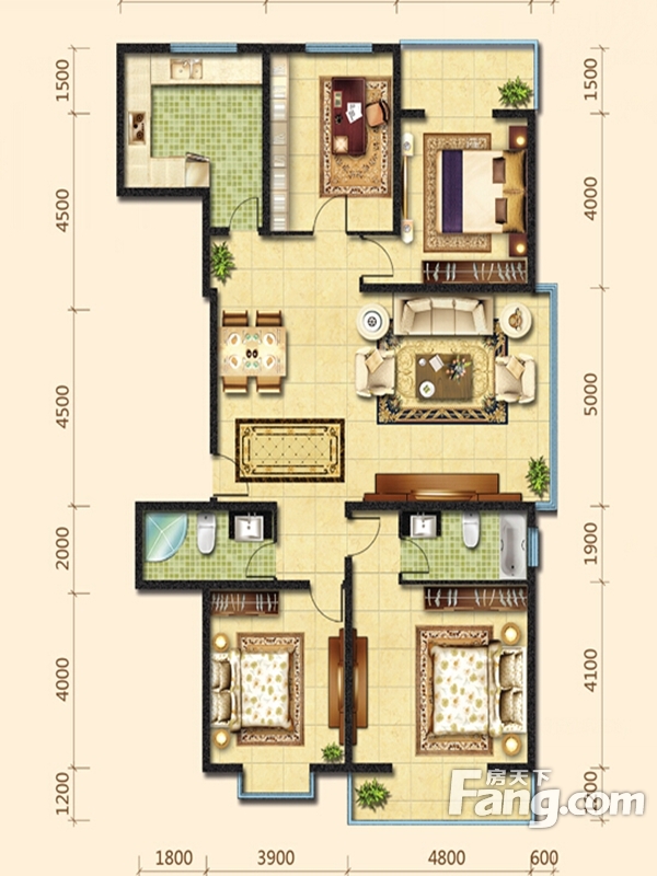 44m2户型图