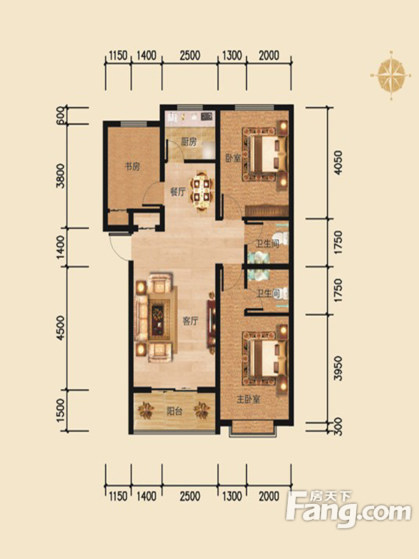 05m2_清徐楼盘户型图 - 融360