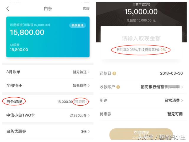 京东白条开放借款功能,借呗微粒贷等产品或将